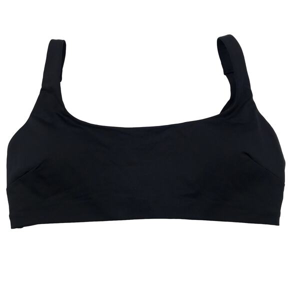 Everlane The Square Neck Bikini Top XS Removeable Pads Adjustable Black NWT - Picture 1 of 6